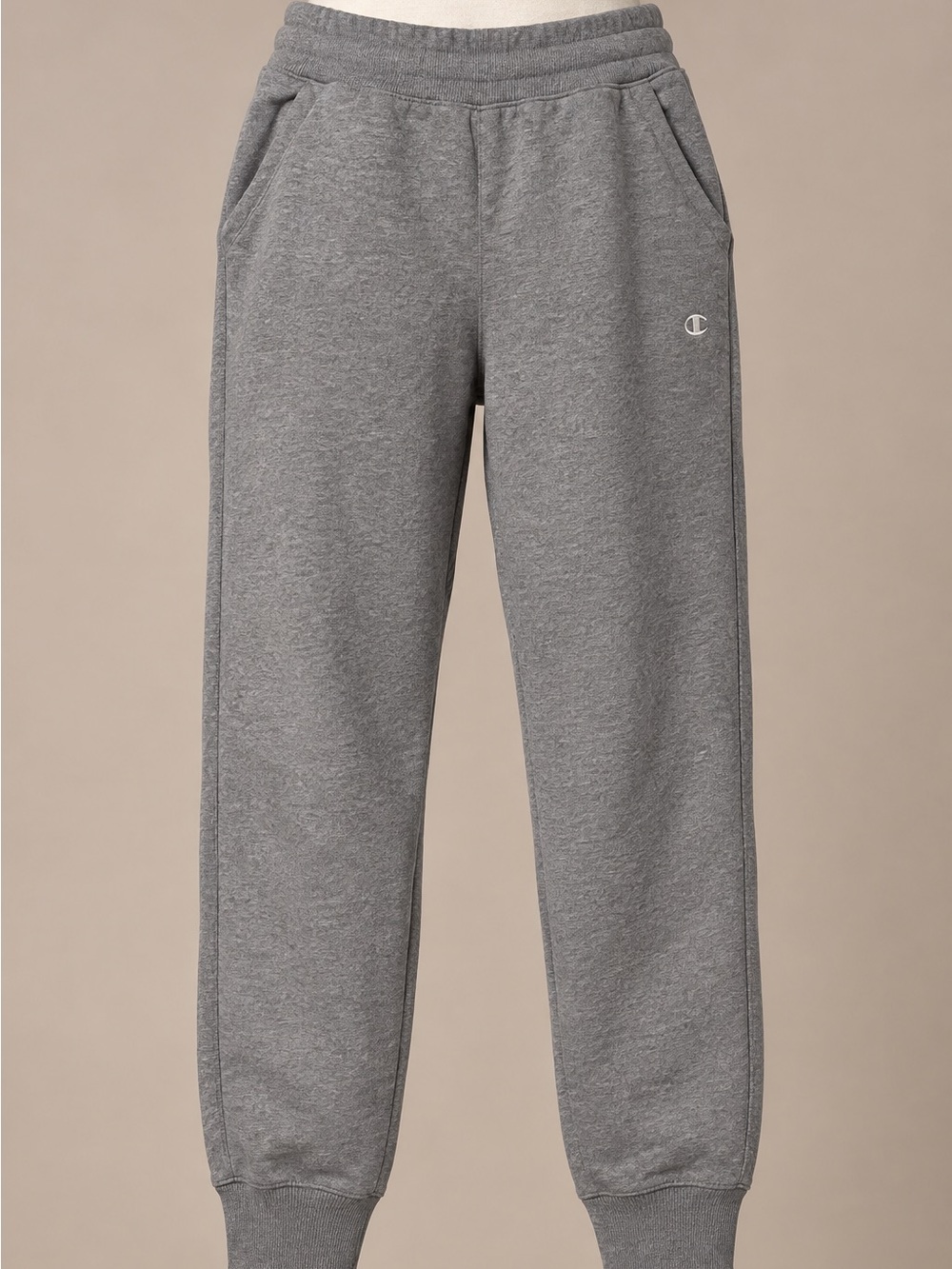 Champion Gray Jogger Sweatpants Size Large Athletic Lounge Pants